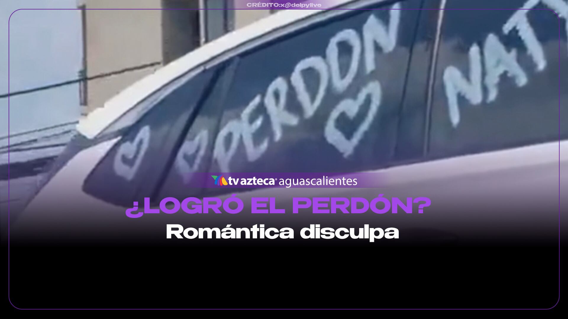 ¡Perdóname! Lleva camioneta en grúa con moño rojo para pedir disculpas