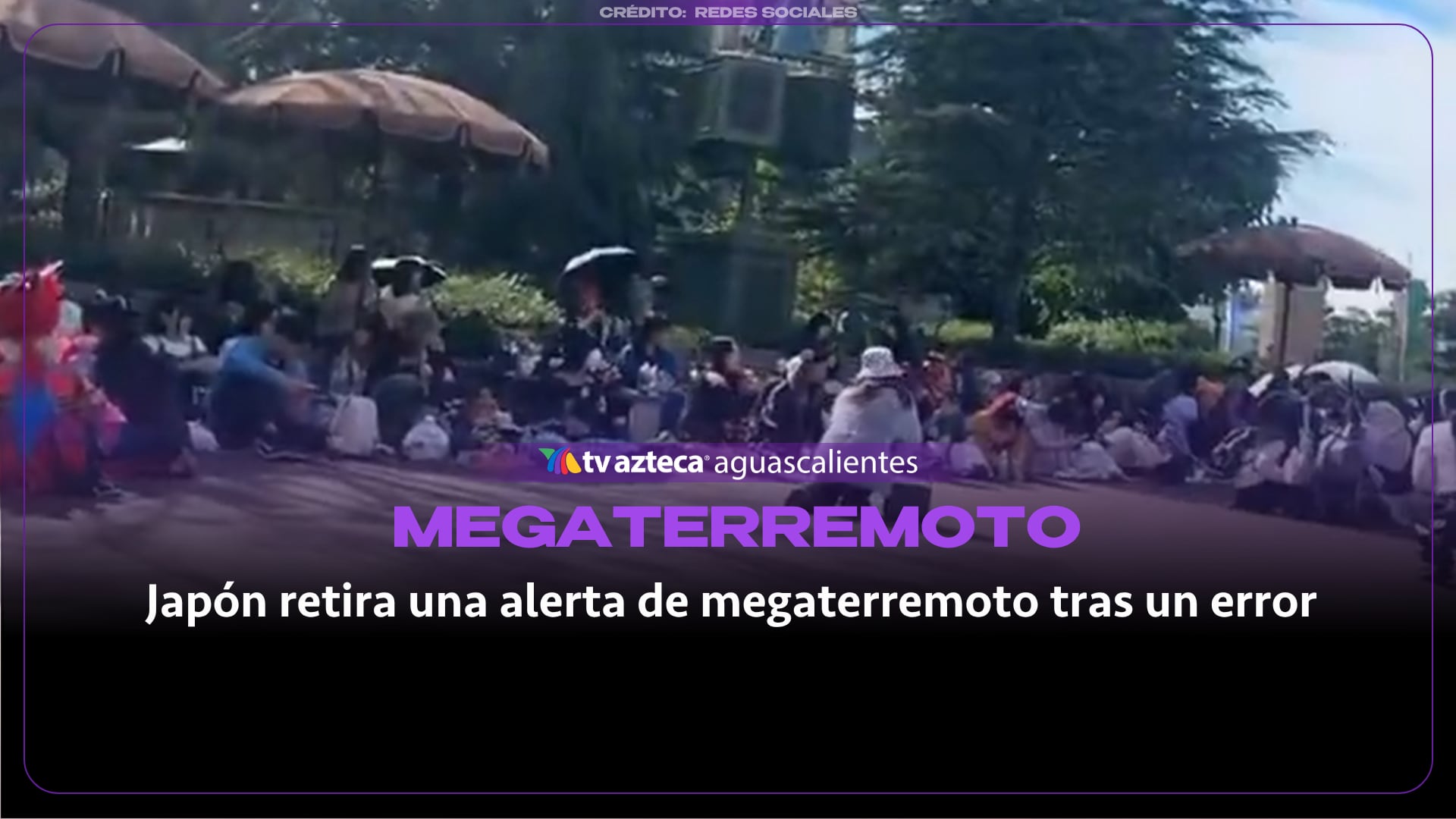 Japón emite por error una alerta de megaterremoto de magnitud 9.9