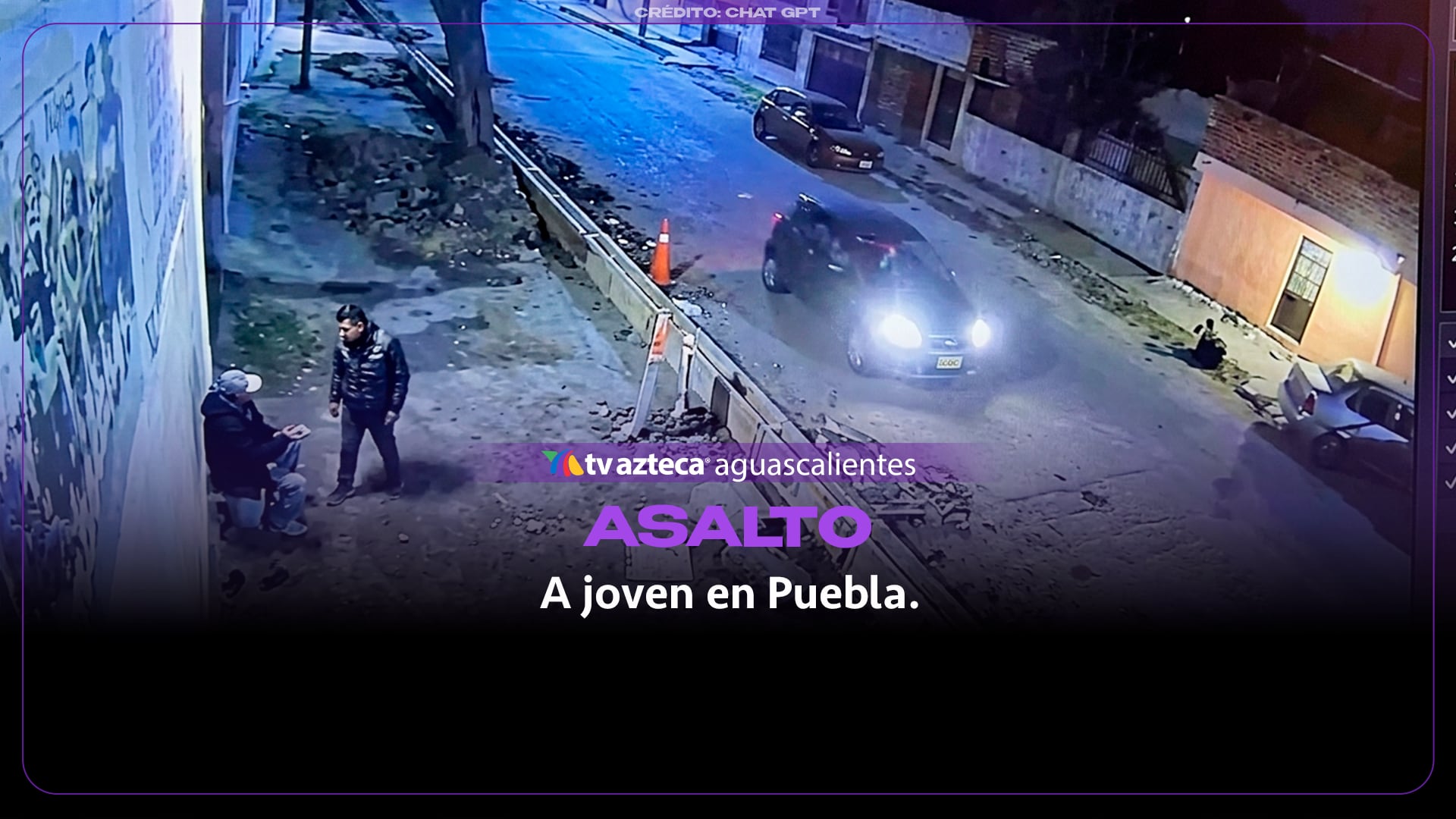 ¡Indignante asalto! Delincuentes armados atacan a cuidador en Puebla