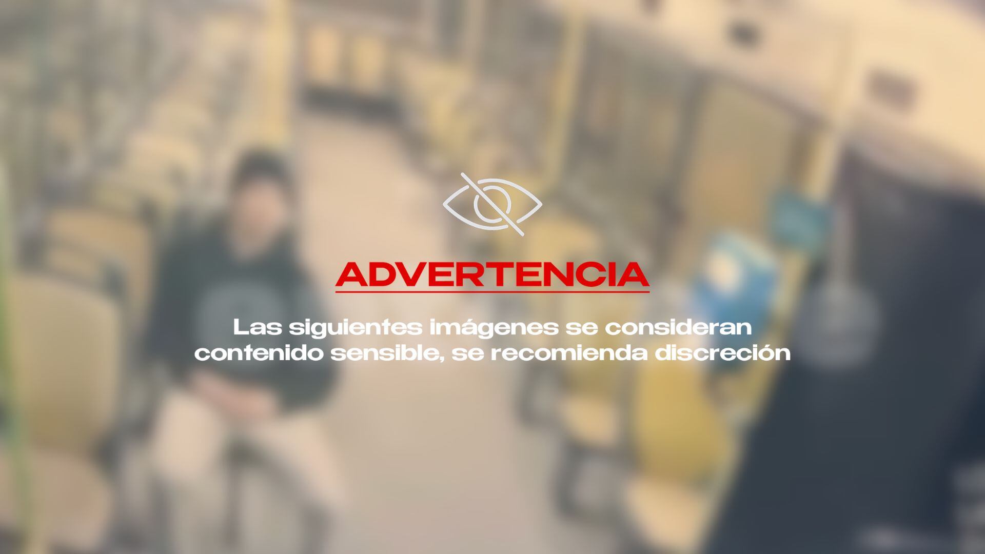 VIDEO: ¡IMÁGENES FUERTES! Momento exacto en el que joven apuñala a chofer de autobús