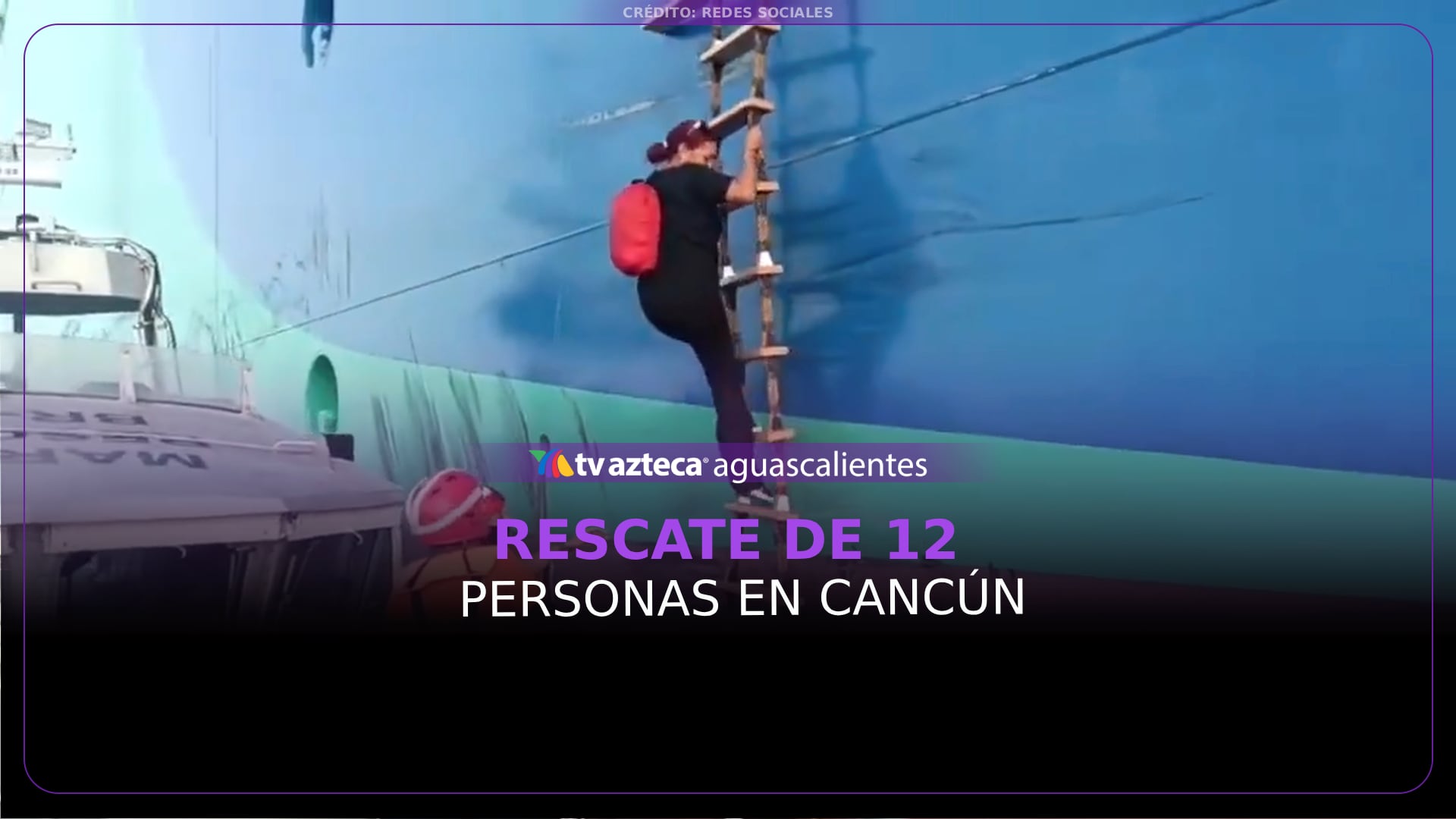  Rescatan a 12 personas a la deriva cerca de Isla Mujeres 