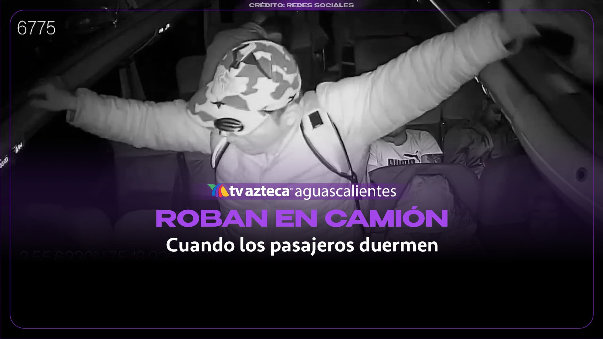 Delincuentes aprovechan el sueño para robar en autobuses