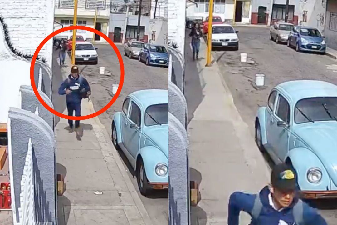 ¡Se fue con la bolsa! Hombre asalta a una mujer en el Barrio de San Marcos