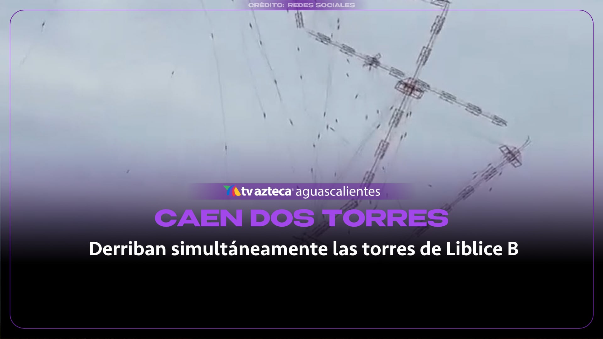 VIDEO: Derriban simultáneamente las torres de Liblice B, que superaban en altura a la Torre Eiffel