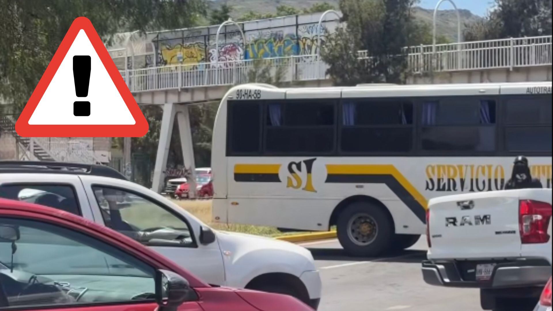 ¿No hay paso? Bloqueo en Bulevar Metropolitano en ambos sentidos