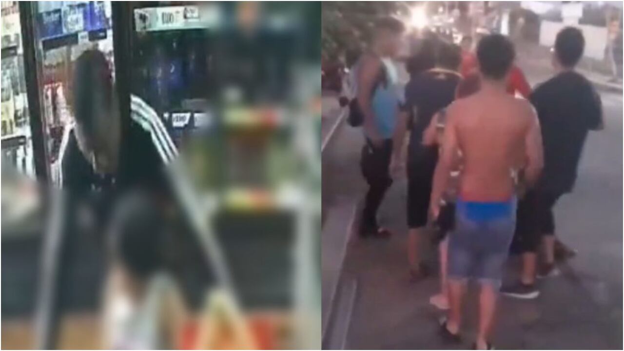 VIDEO_ Intentan linchar a hombre que abusó de una menor de edad en un local en Chile