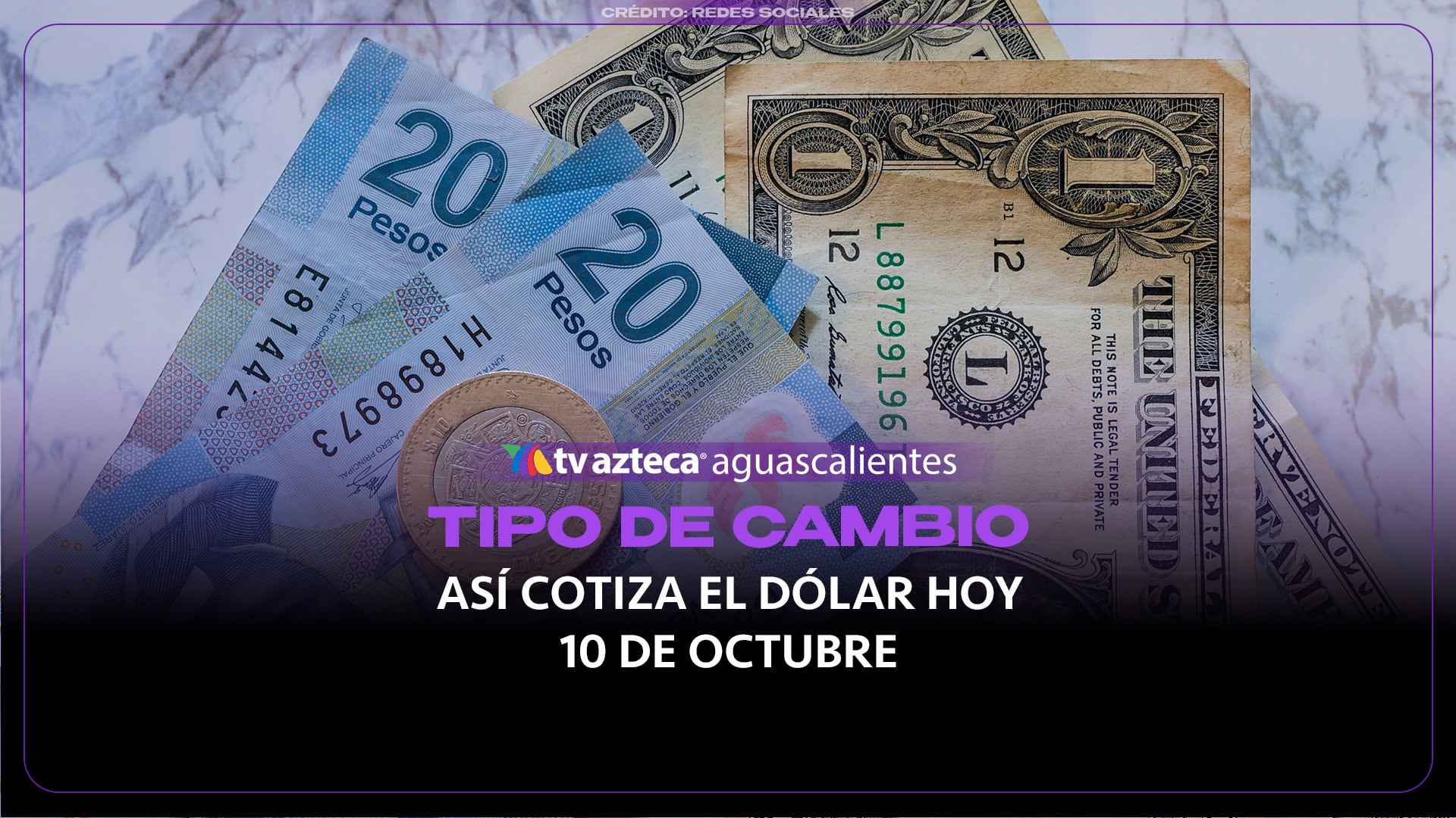 Cotización del dólar este sábado 10 de octubre