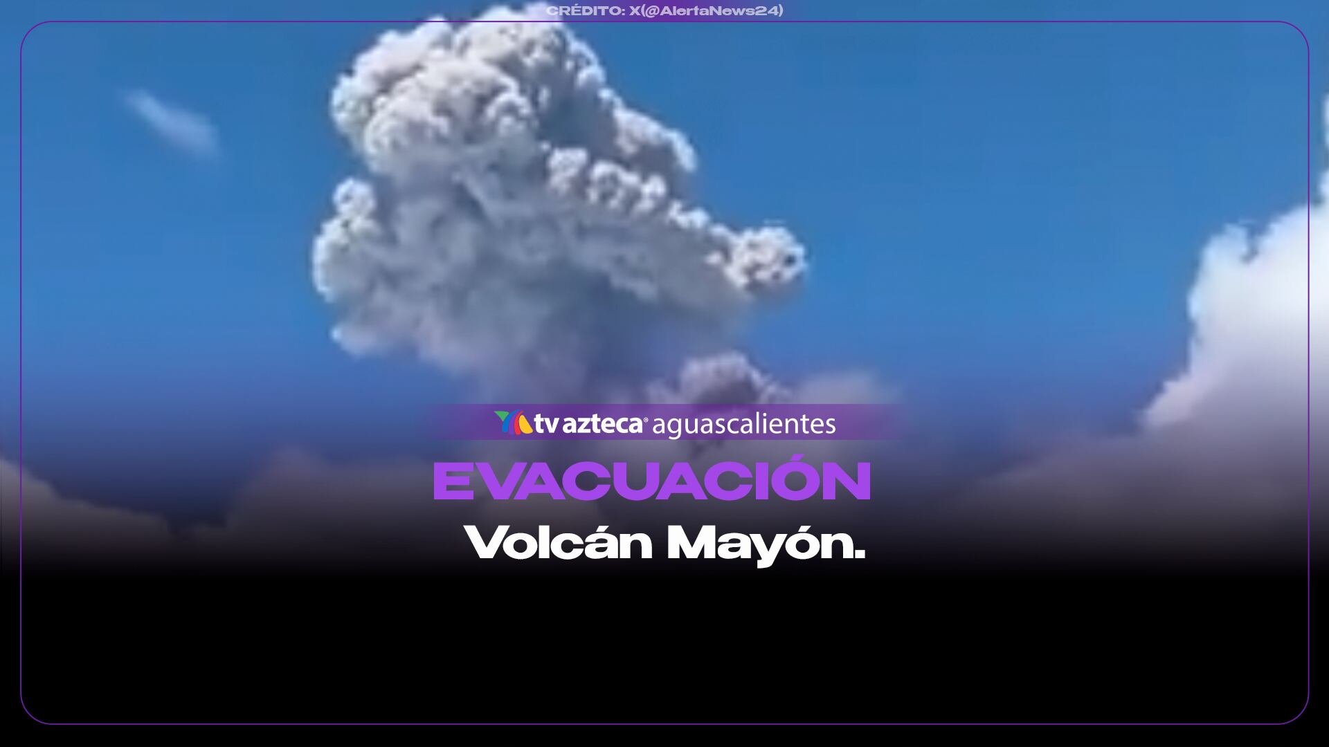 Erupción del volcán Mayón: evacuan más de mil hogares en Filipinas (VIDEO)
