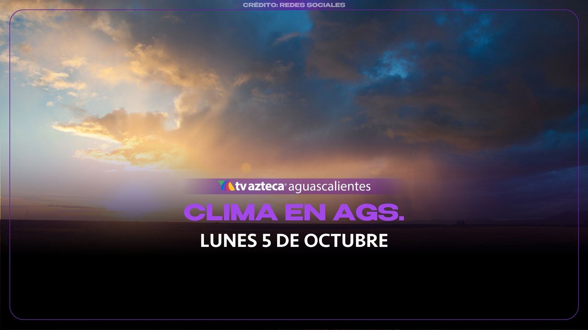 Aguascalientes: prevén lluvias y tormentas con rachas de hasta 43 km/h