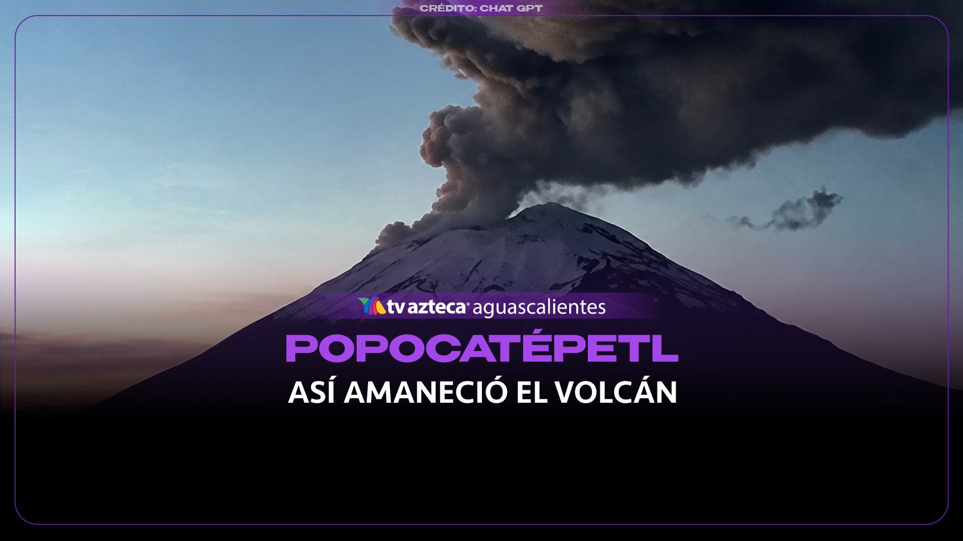 ¡Actividad volcánica! El Popocatépetl mantiene constante emisión de ceniza
