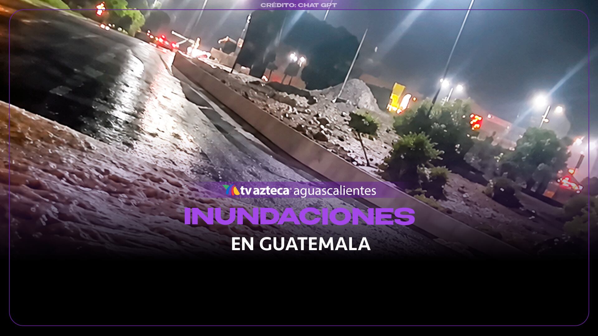 VIDEO: Inundaciones en El Jícaro, Guatemala, tras fuertes lluvias