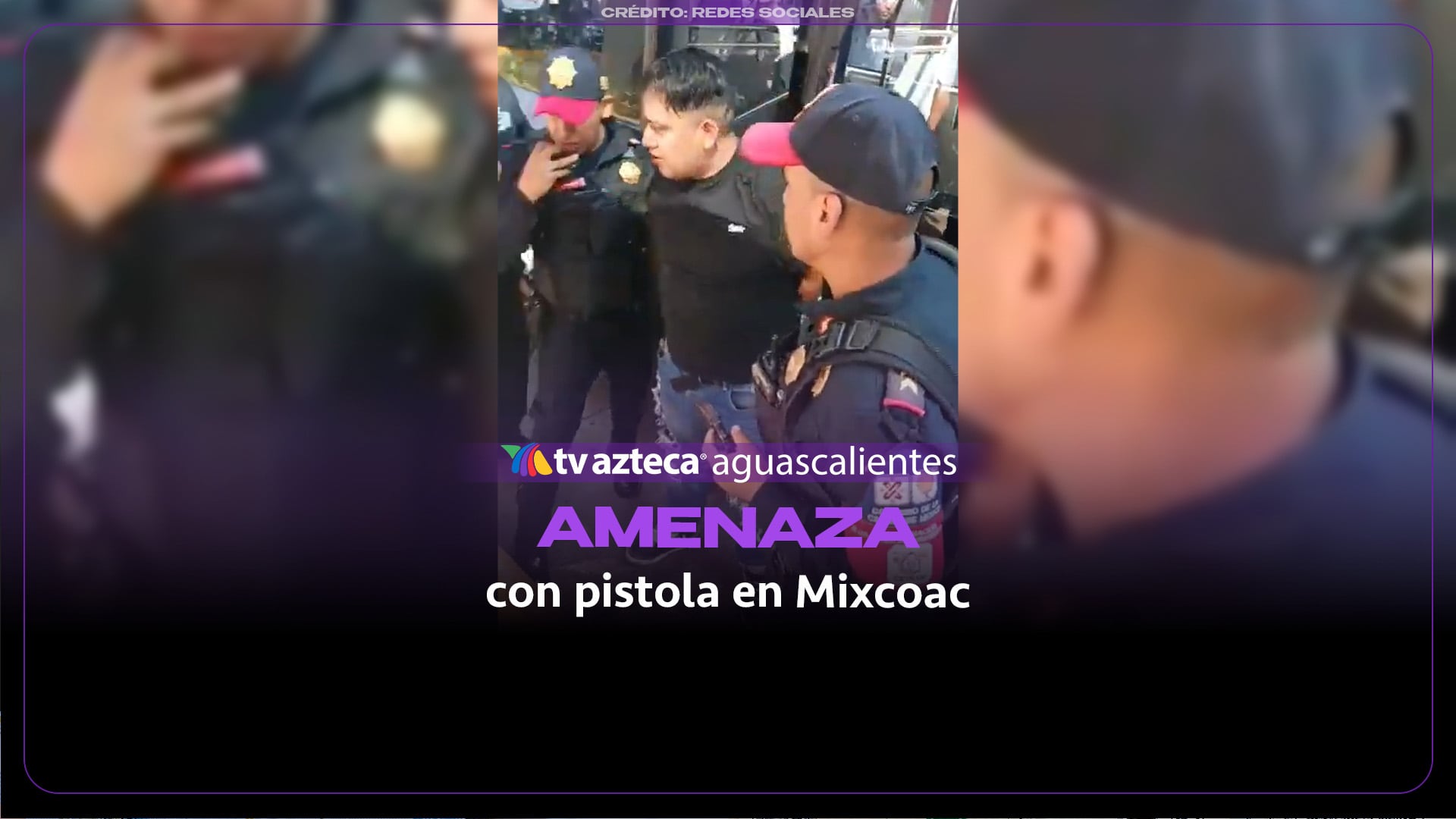 Amenaza con arma tras discusión con operador de trolebús en Mixcoac