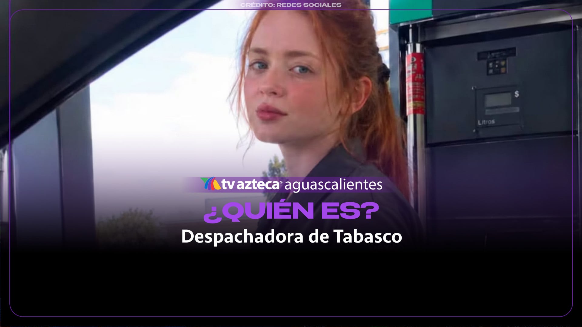 Despachadora de gasolina en Tabasco se vuelve viral