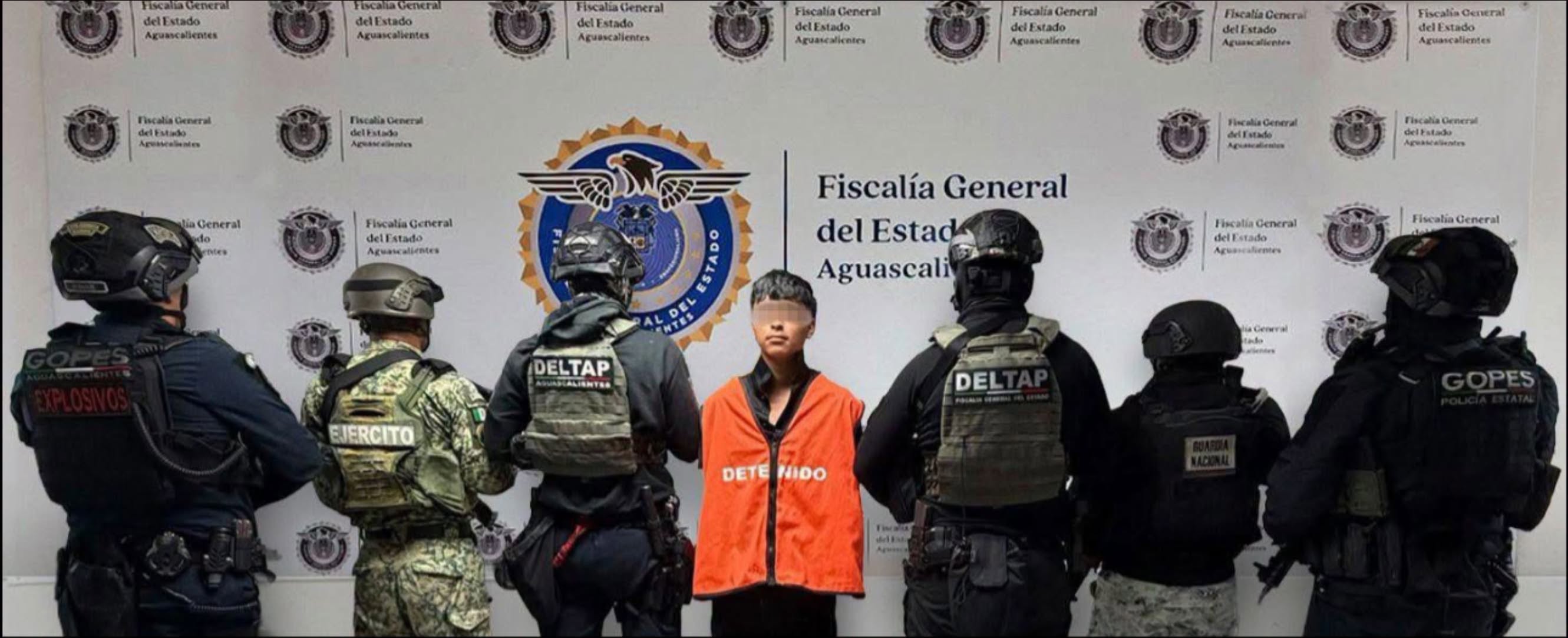Detienen en Aguascalientes a presunto multihomicida conocido como “Niño de la Concepción” señalado por dos asesinatos en San Pancho y Zacatecas