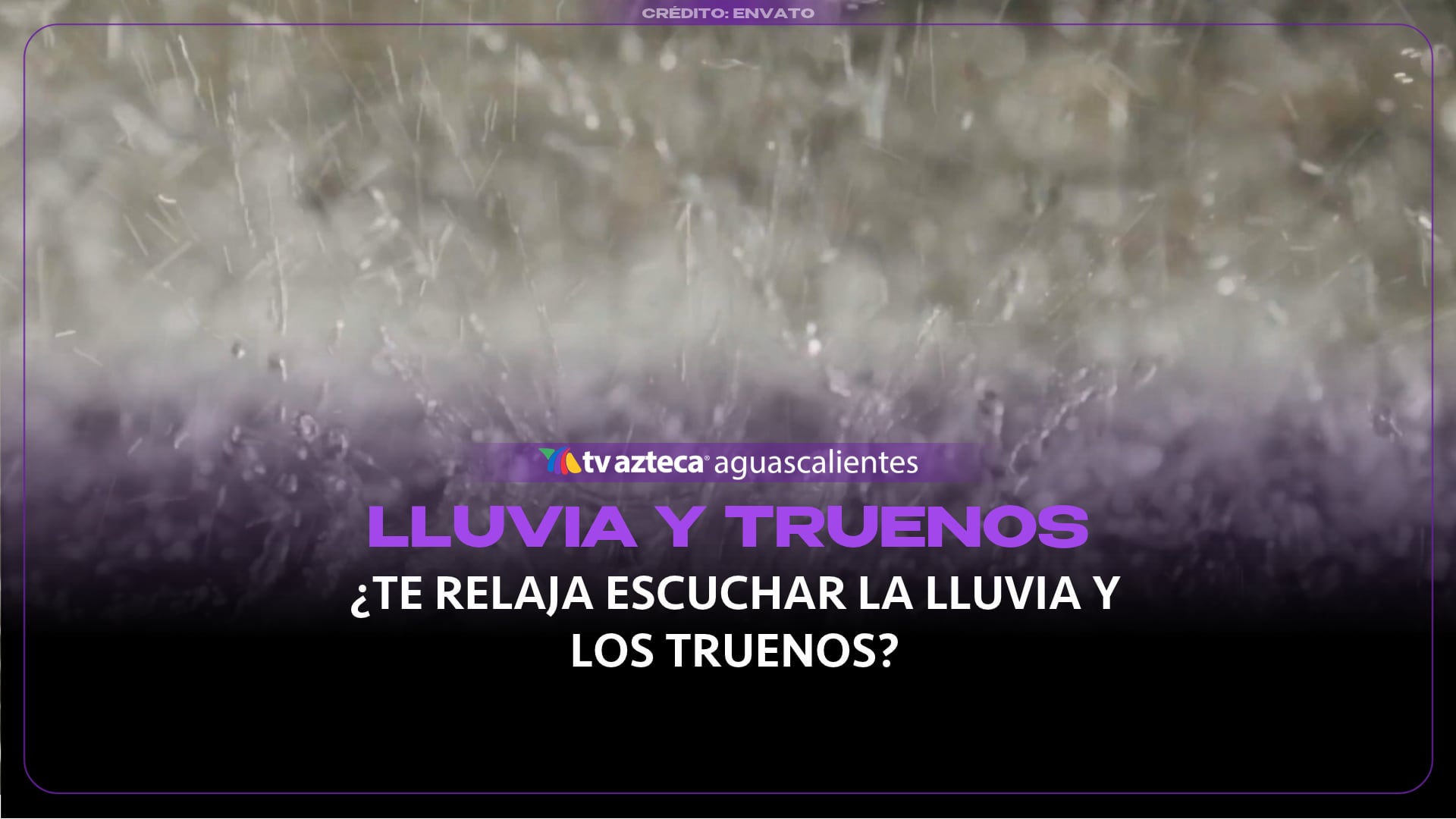 ¿Te relaja escuchar la lluvia y los truenos? Tu cerebro podría tener una explicación