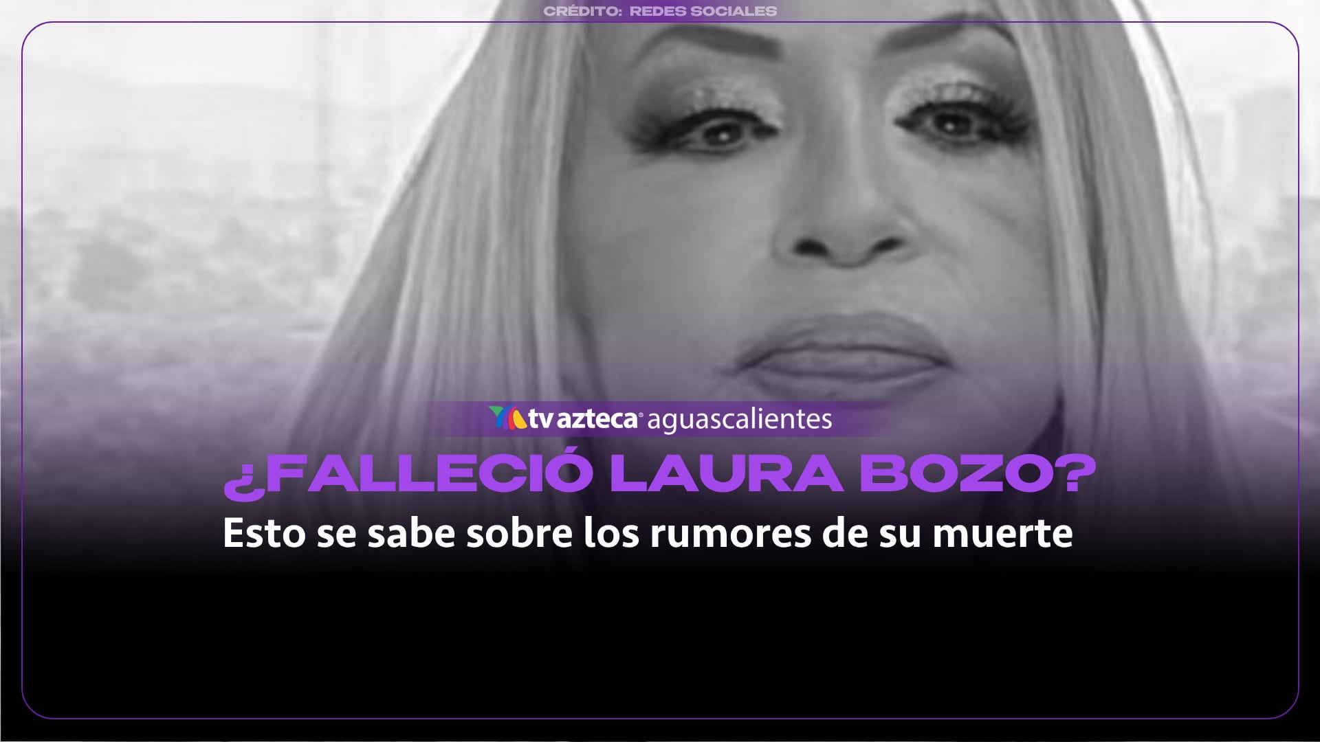 ¿Falleció Laura Bozzo? Esto se sabe sobre los rumores de su muerte