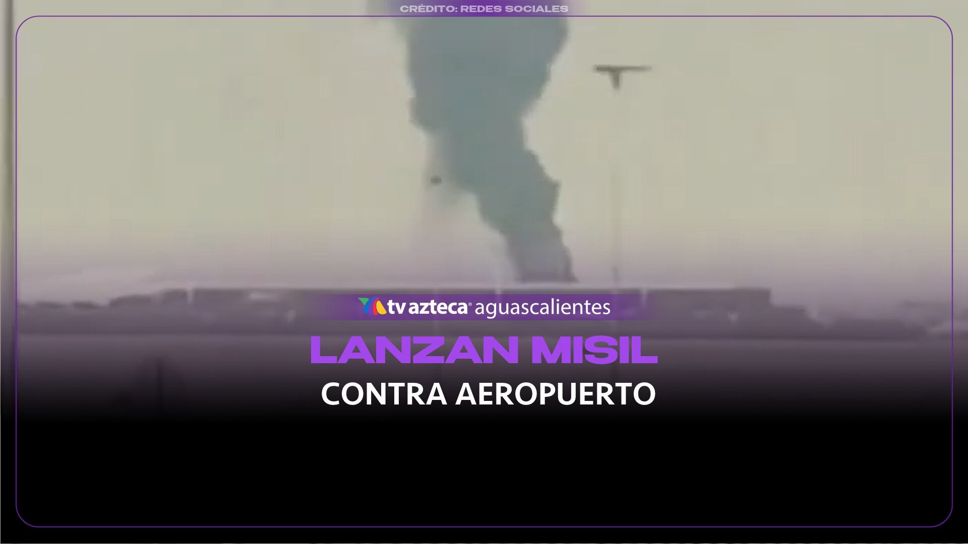 VIDEO: Lanzan Misil balístico contra aeropuerto de Riad