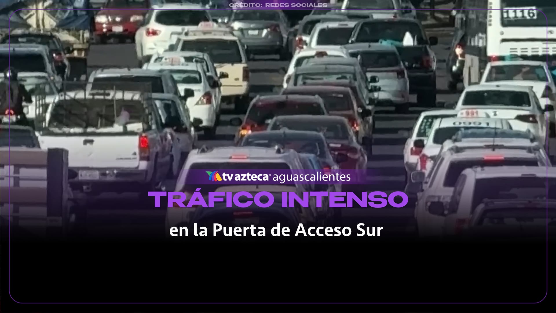 ¡ÚLTIMA HORA! Reportan tráfico intenso en la Puerta de Acceso Sur esta sería la razón
