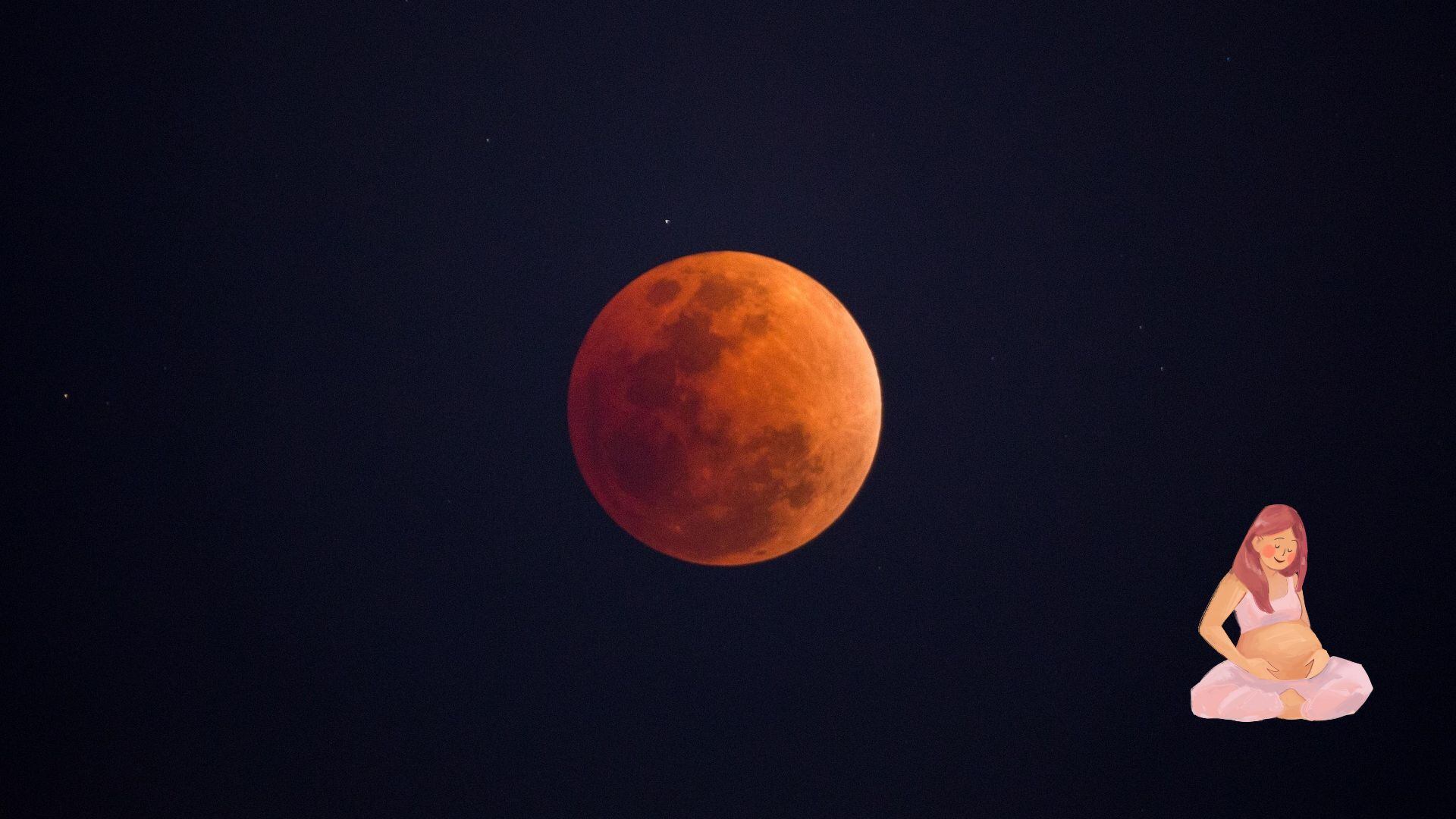 ¿La Luna de Sangre realmente afecta a las mujeres embarazadas? Esto sabemos