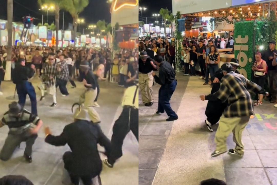 ¡Sacando los prohibidos! Así bailan los “cholos” en la Feria de San Marcos 2024