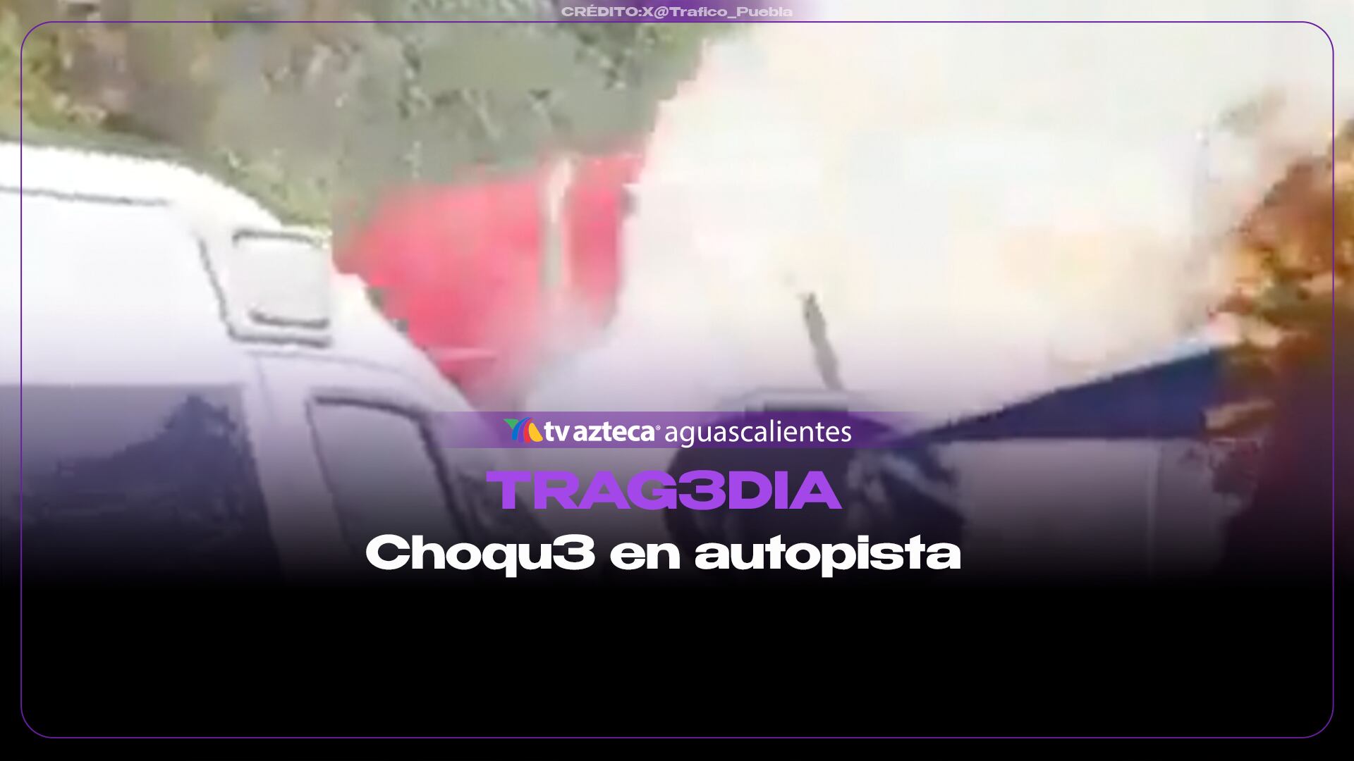 Fuerte accidente múltiple en la ruta San Cristóbal - Chiapa de Corzo (VIDEO)