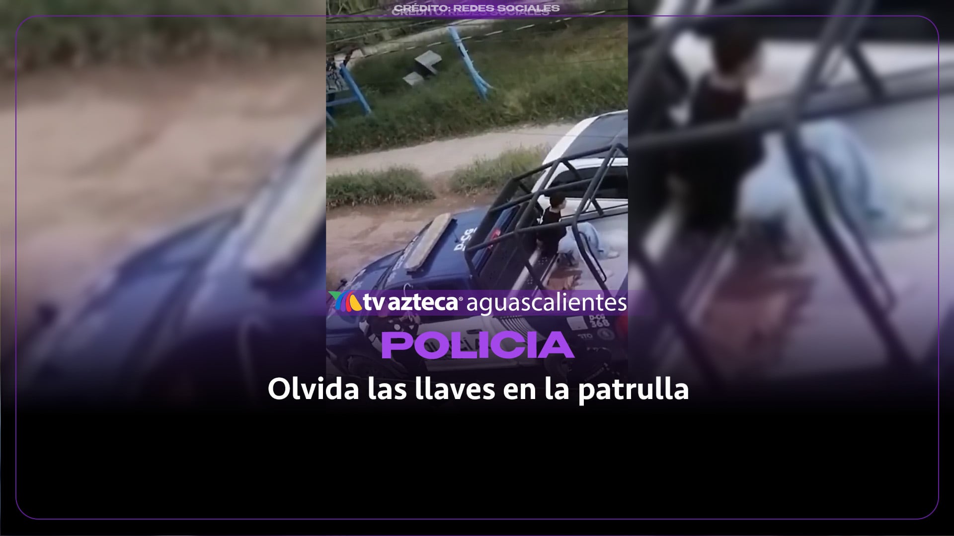 Policía de León olvida llaves con detenido en patrulla