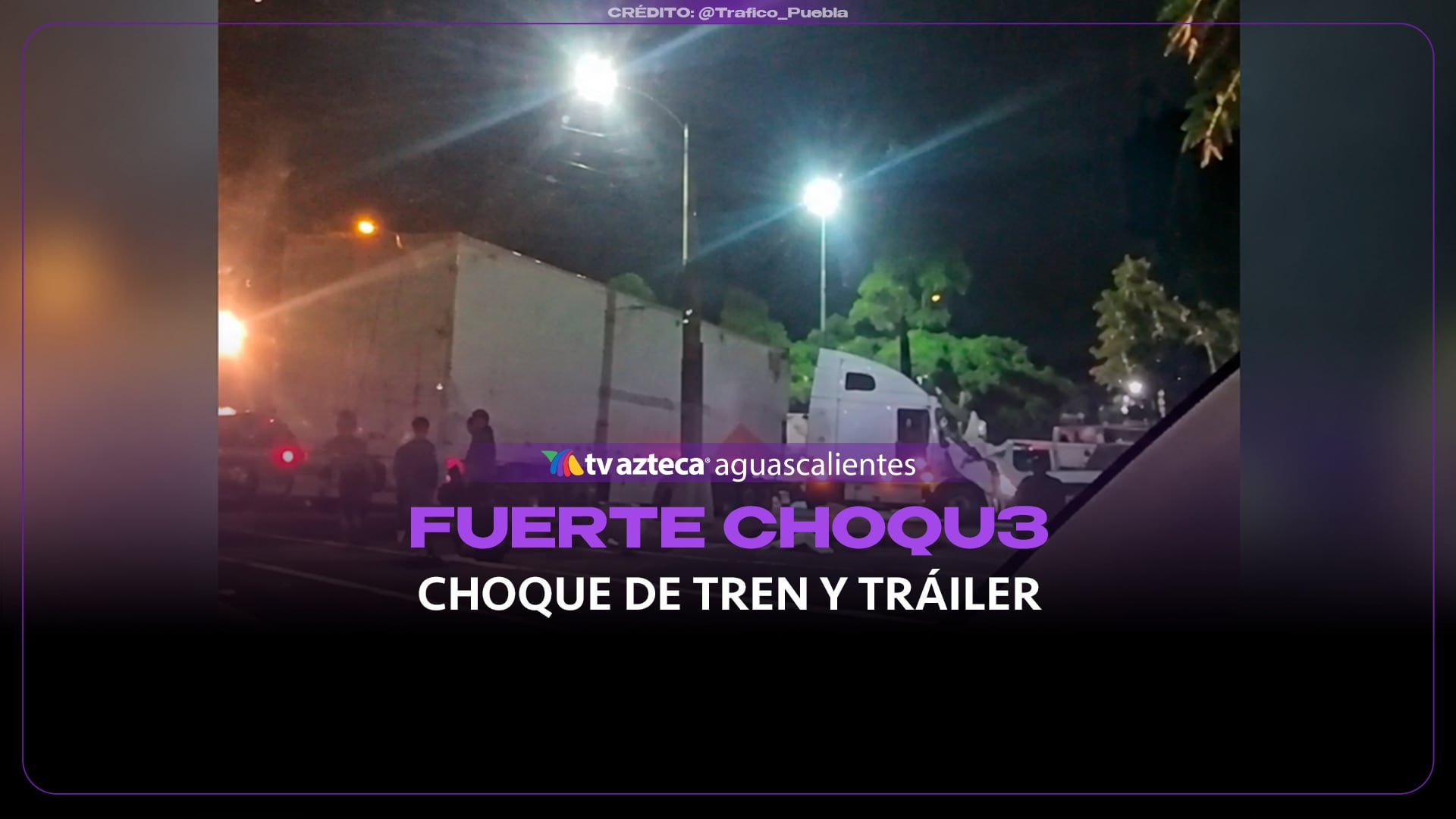 |VIDEO| Así quedó el tráiler tras ser impactado por el tren en Ecatepec